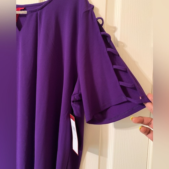 Dressy Blouse with Rhinestones - Picture 3 of 4